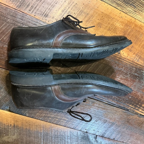 Allen Edmonds Berkshire Derby Shoes Men’s 11 Brown Leather Made in USA - Picture 5 of 11